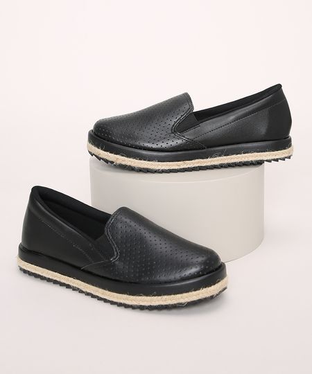 Tenis-Slip-On-Feminino-Beira-Rio-com-Corda-Preto-9961451-Preto_1