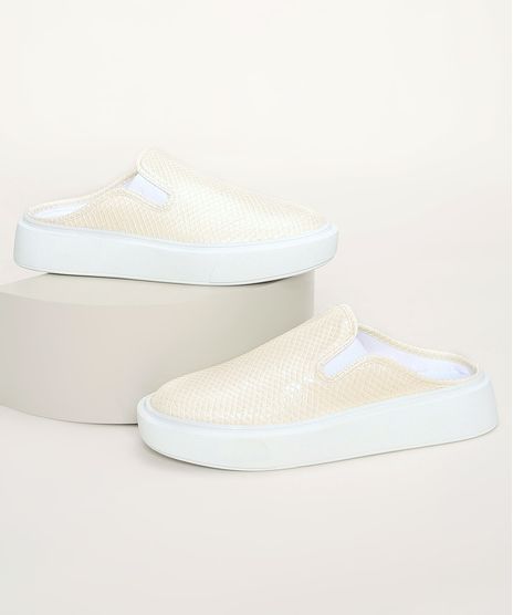 Tenis-Slip-On-Mule-Feminino-Oneself-Flatform-Texturizado-Cobra-Off-White-9839202-Off_White_1