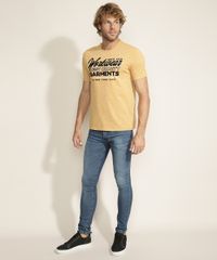 Camiseta-Masculina-Flame---Finest-quality--Manga-Curta-Gola-Careca-Mostarda-9960333-Mostarda_3