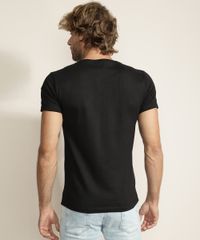 Camiseta-Masculina-Super-Slim-Manga-Curta-Gola-V-Preta-9966117-Preto_2