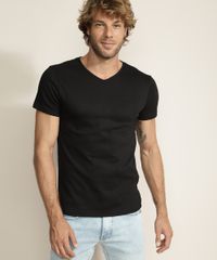 Camiseta-Masculina-Super-Slim-Manga-Curta-Gola-V-Preta-9966117-Preto_5