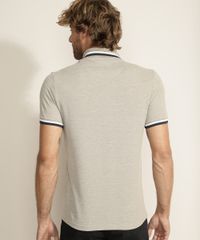 Polo-Masculina-com-Listras-Manga-Curta-Bege-Claro-9942521-Bege_Claro_2