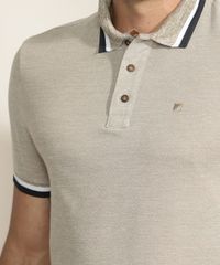 Polo-Masculina-com-Listras-Manga-Curta-Bege-Claro-9942521-Bege_Claro_4