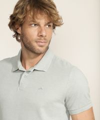 Polo-Masculina-Basica-Comfort-em-Piquet-Manga-Curta--Cinza-Claro-9874808-Cinza_Claro_5