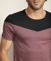 Camiseta-Masculina-com-Recorte-Manga-Curta-Gola-Careca-Vinho-9960287-Vinho_6