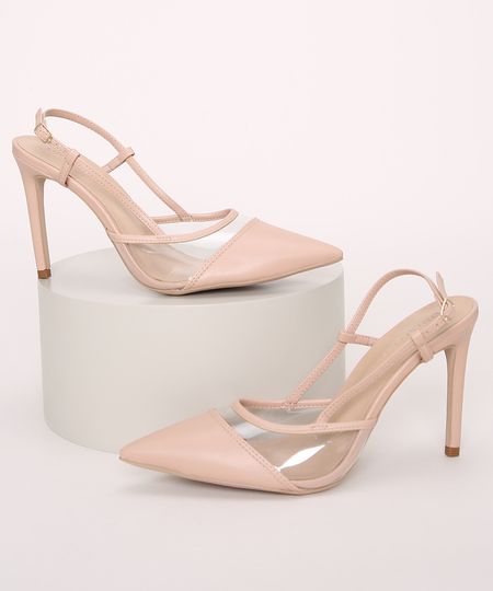 Scarpin-Feminino-Oneself-Aberto-Bico-Fino-Salto-Alto-com-Vinil-Bege-Claro-9969492-Bege_Claro_1