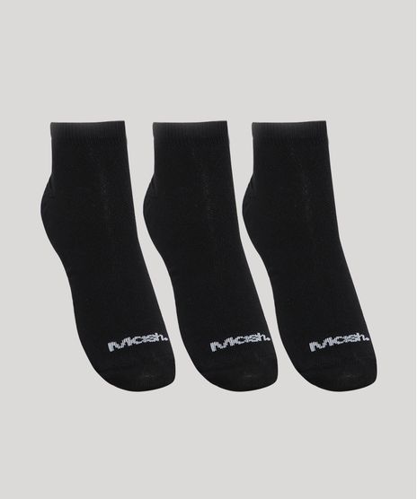 Kit-de-3-Meias-Masculinas-Mash-Cano-Medio-Preta-9969520-Preto_1