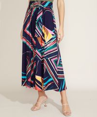 Saia-Feminina-Midi-Estampada-de-Grafismos-com-Cinto-Azul-Marinho-9960805-Azul_Marinho_1