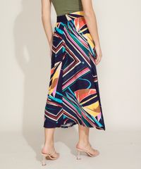 Saia-Feminina-Midi-Estampada-de-Grafismos-com-Cinto-Azul-Marinho-9960805-Azul_Marinho_2