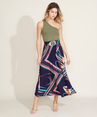 Saia-Feminina-Midi-Estampada-de-Grafismos-com-Cinto-Azul-Marinho-9960805-Azul_Marinho_3