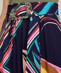 Saia-Feminina-Midi-Estampada-de-Grafismos-com-Cinto-Azul-Marinho-9960805-Azul_Marinho_4