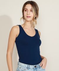 Kit-de-2-Regatas-Femininas-Basicas-Alca-Larga-Decote-V-Multicor-9963762-Multicor_2