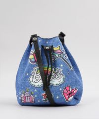 Bolsa-Saco-Estampada-Barbie---Elasticos-de-Cabelo-Azul-8770120-Azul_3