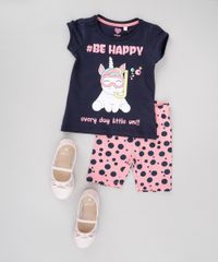 Conjunto-de-Blusa--Be-Happy--Azul-Marinho---Short-Estampado-de-Poa-Rosa-8723688-Rosa_3