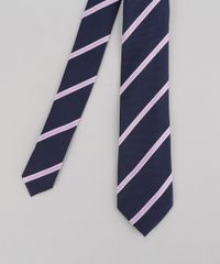 Gravata-em-Jacquard-Listrada-Azul-Marinho-8594350-Azul_Marinho_1