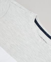 Camiseta-Infantil-com-Recortes-e-Bolsinho-Manga-Curta-Gola-Careca-Cinza-Mescla-Claro-9440092-Cinza_Mescla_Claro_5