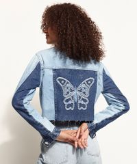 Jaqueta-Jeans-Feminina-Cropped-com-Bolsos-Azul-Claro-9972741-Azul_Claro_1