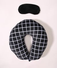 Kit-de-Apoio-de-Pescoco-Estampado-Quadriculado---Tapa-Olho-Preto-9966171-Preto_1