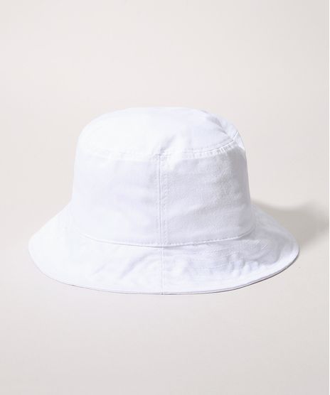 Chapeu-Bucket-Hat-de-Sarja-Unissex-Branco-9968778-Branco_1