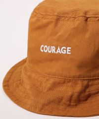 Chapeu-Bucket-Hat-Masculino-com-Bordado--Courage--Caramelo-9968780-Caramelo_2