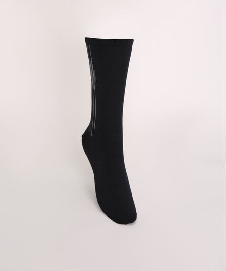 Meia-Masculina-Lupo-Cano-Alto-com-Listras-Preta-9973790-Preto_1