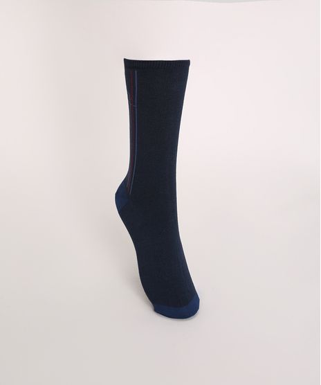 Meia-Masculina-Lupo-Cano-Alto-com-Listras-Azul-Marinho-9973792-Azul_Marinho_1