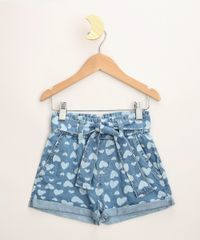 Short-Jeans-Infantil-Clochard-Estampado-de-Coracoes-com-Faixa-para-Amarrar-Azul-Medio-9965922-Azul_Medio_1