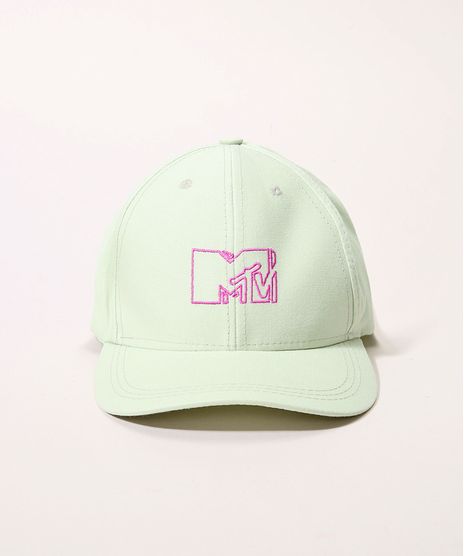 Bone-Feminino-Aba-Curva-MTV-Verde-Claro-9968586-Verde_Claro_1