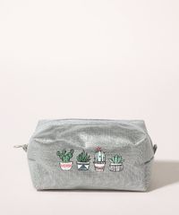 Necessaire-Feminina-Cactos-Metalizada-Prateada-9969427-Prateada_4
