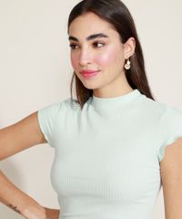 Blusa-Feminina-Canelada-com-Frufru-Manga-Curta-Gola-Alta-Verde-Claro-9943282-Verde_Claro_1_6