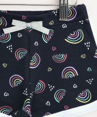 Short-de-Moletom-Infantil-Running-Estampado-de-Arco-Iris-Azul-Marinho-9964687-Azul_Marinho_4
