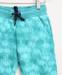 Bermuda-de-Moletom-Infantil-Estampada-de-Coqueiros-Verde-9970870-Verde_3