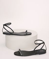 Rasteirinha-Feminina-Oneself-com-Strass-Preto-9970726-Preto_1