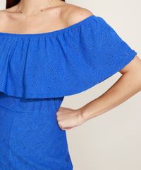 Macaquinho-Feminino-Curto-em-Laise-Ombro-a-Ombro-com-Babado-Manga-Curta-Azul-9954563-Azul_4