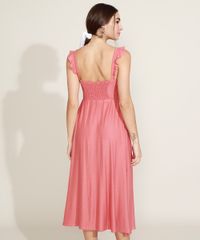 Vestido-Feminino-Midi-com-Laco-Alca-Fina-com-Babados-Decote-V-Rosa-9963858-Rosa_2