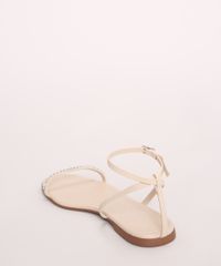 Rasteirinha-Feminina-Oneself-com-Strass-Bege-Claro-9970727-Bege_Claro_4