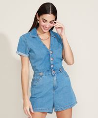 Macaquinho-Jeans-Feminino-com-Bolsos-Manga-Curta-Gola-Esporte-Azul-Claro-9964528-Azul_Claro_6