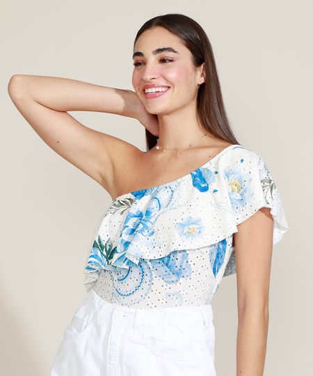Regata-Feminina-Um-Ombro-So-Estampado-Floral-com-Babado-Off-White-9959765-Off_White_1