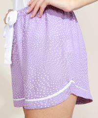 Short-Feminino-Pijama-Estampado-de-Poa-com-Vies-e-Cordao-Lilas-9975185-Lilas_5