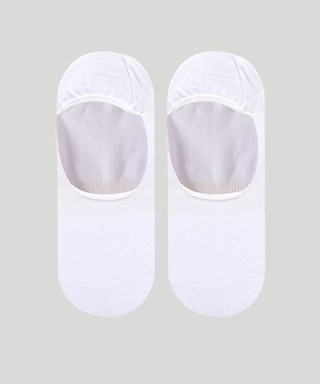 Kit-de-2-Meias-Masculinas-Mash-Invisiveis-com-Silicone-Branco-9969522-Branco_1