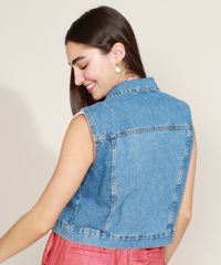Colete-Jeans-Feminino-Cropped-Marmorizado-Azul-Escuro-9964763-Azul_Escuro_2
