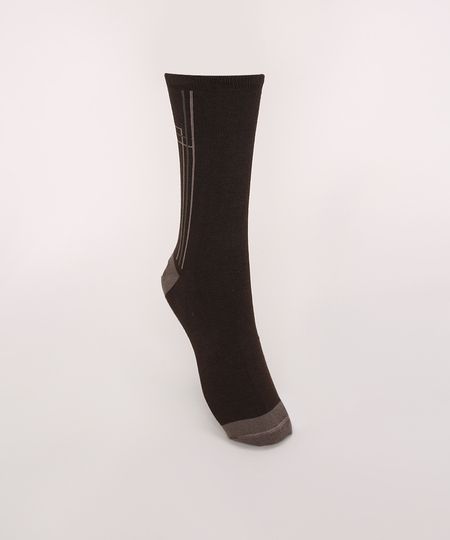 Meia-Masculina-Lupo-Cano-Alto-com-Listras-Marrom-9973792-Marrom_1