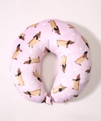 Kit-de-Apoio-de-Pescoco-Estampado-Cachorro-Hot-Dog---Tapa-Olho-com-Bordado-Rosa-9966165-Rosa_2