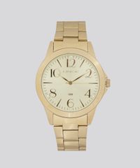 Kit-de-Relogio-Analogico-Lince-Feminino---Colar---Brinco---LRGJ042LK122C2KX-Dourado-8489741-Dourado_3