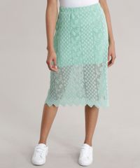Saia-Midi-em-Renda-Plissada-Verde-Claro-8715608-Verde_Claro_1
