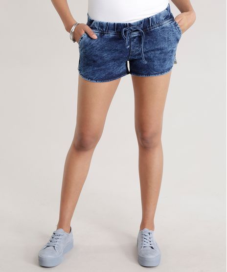 Short-Jeans-Running-Azul-Escuro-8370106-Azul_Escuro_1