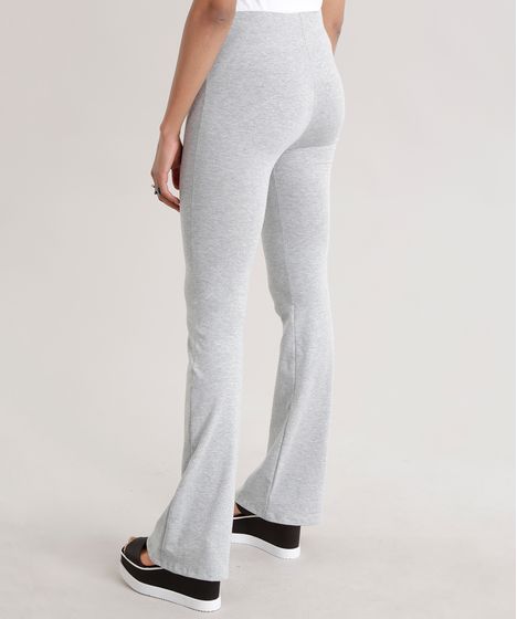 calça bailarina cinza