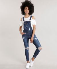 Macacao-Jeans-Destroyed-Azul-Escuro-8711439-Azul_Escuro_1