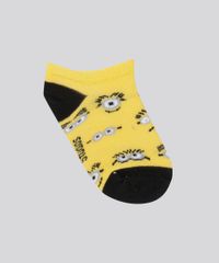 Kit-de-2-Meias-Soquete-Minions-Multicor-8702612-Multicor_2