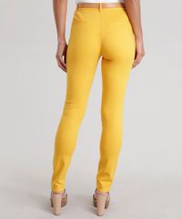 Calca-Skinny-com-Cinto-Amarelo-Escuro-8650523-Amarelo_Escuro_2